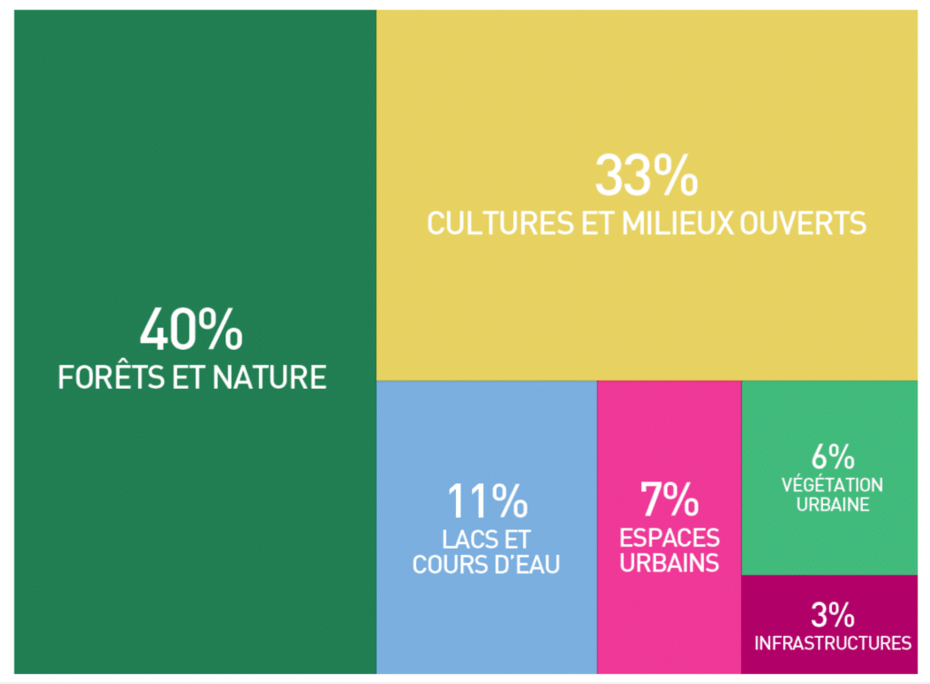 Occupation du sol dans le Grand Genève