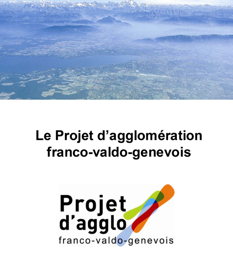 Présentation type Projet d'agglomération 1